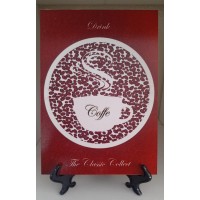 Quadro MDF 28x20 Drink Coffe 01